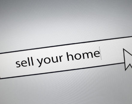 Sell your home search bar