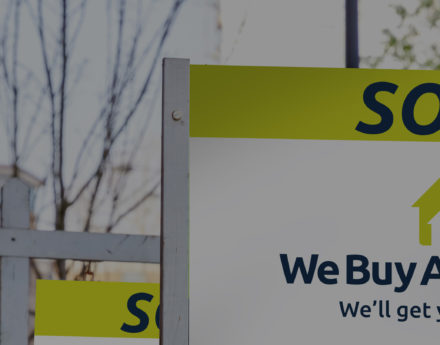 Sold sign with WBAH logo