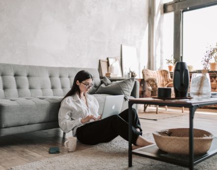 Women using laptop