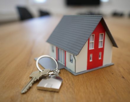 toy house and keys