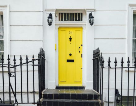 Yellow door