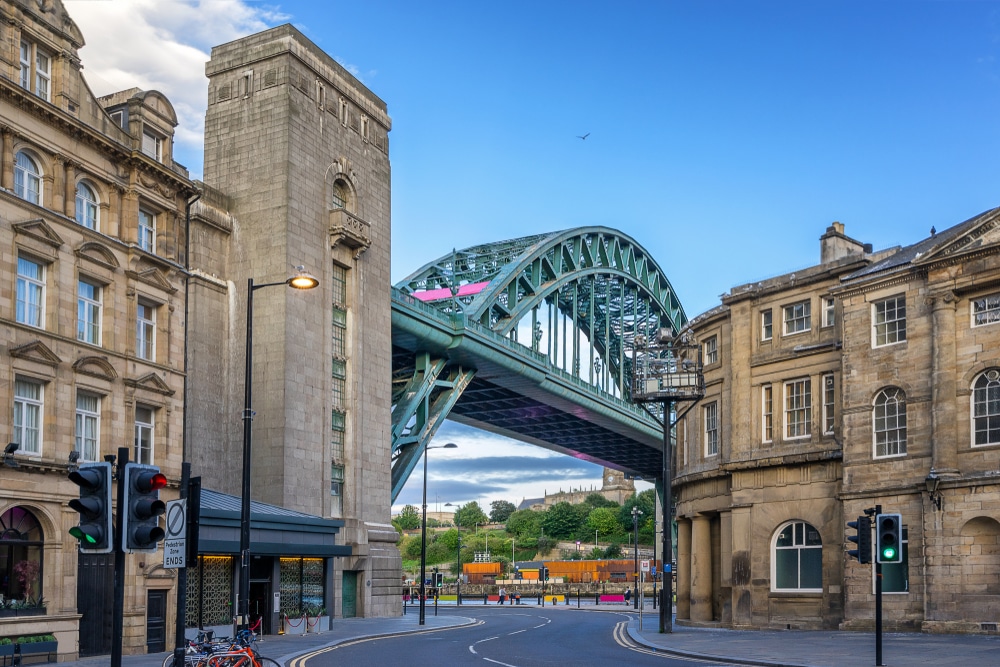 Street view of the Tyne Bridge | sell a tenanted property in Newcastle upon Tyne