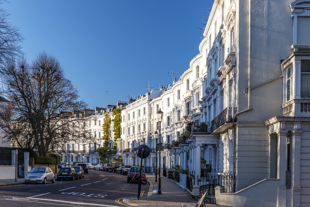 Kensington & Chelsea area in the winter | sell your house fast in London