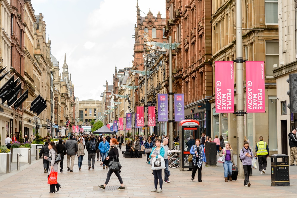 Glasgow city centre