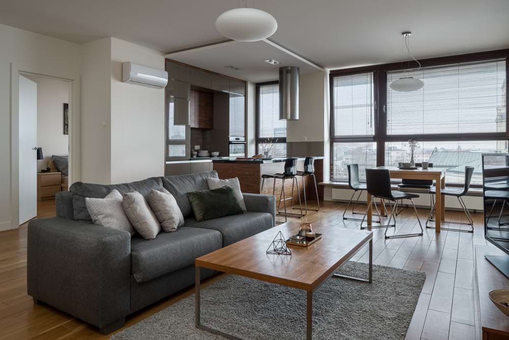 Modern one bedroom flat