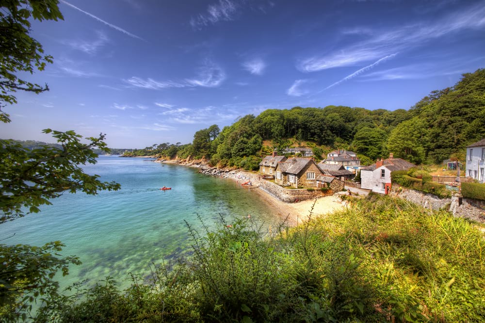 Photo of Durgan beach on sunny day